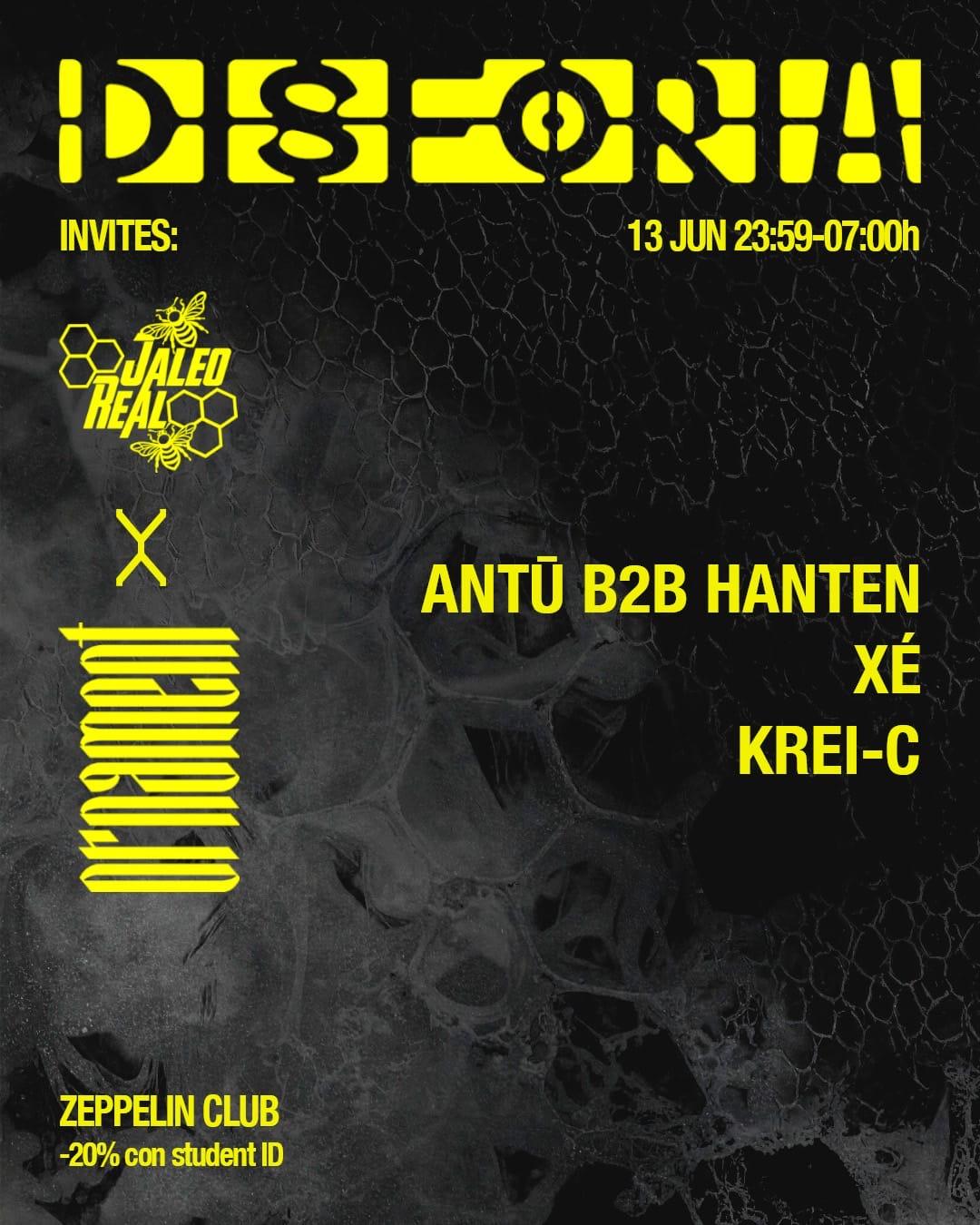 Disforia Invites Jaleo Real + Ørnament