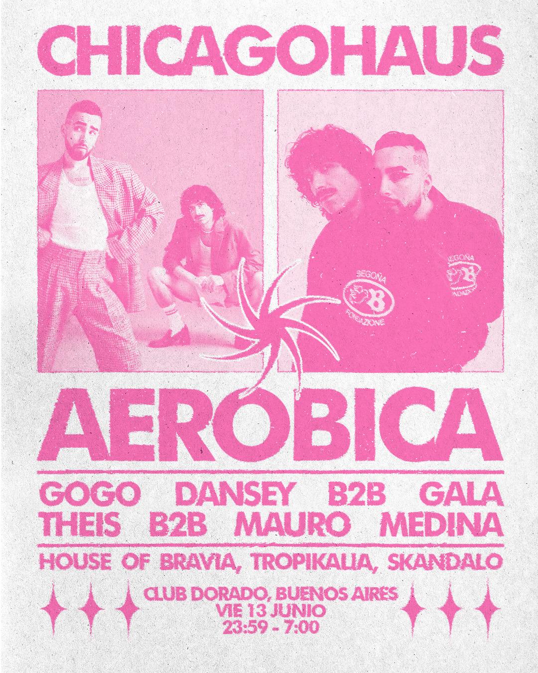 Chicago Haus Presents Aerobica (Chile) – Friday, June 13Th