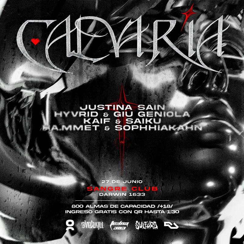 Calvaria - 003: Giu Geniola, Ha.Mmet, Hyvrid, Justina Sain, Kaif, Saiku, Sophhia Kahn