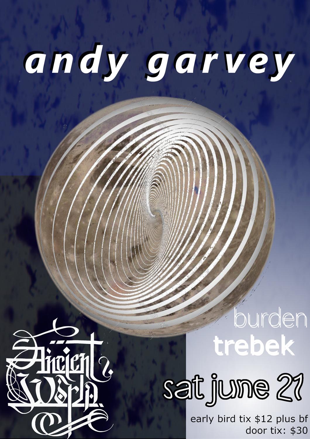 Andy Garvey (Eora) Burden, Trebek