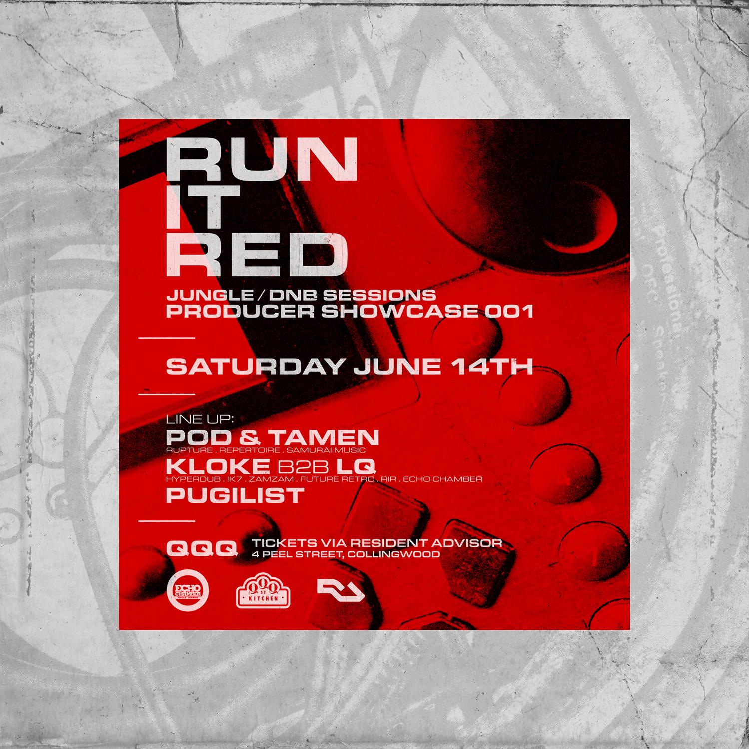 Run It Red - Jungle/Dnb Sessions - Producer Showcase 001