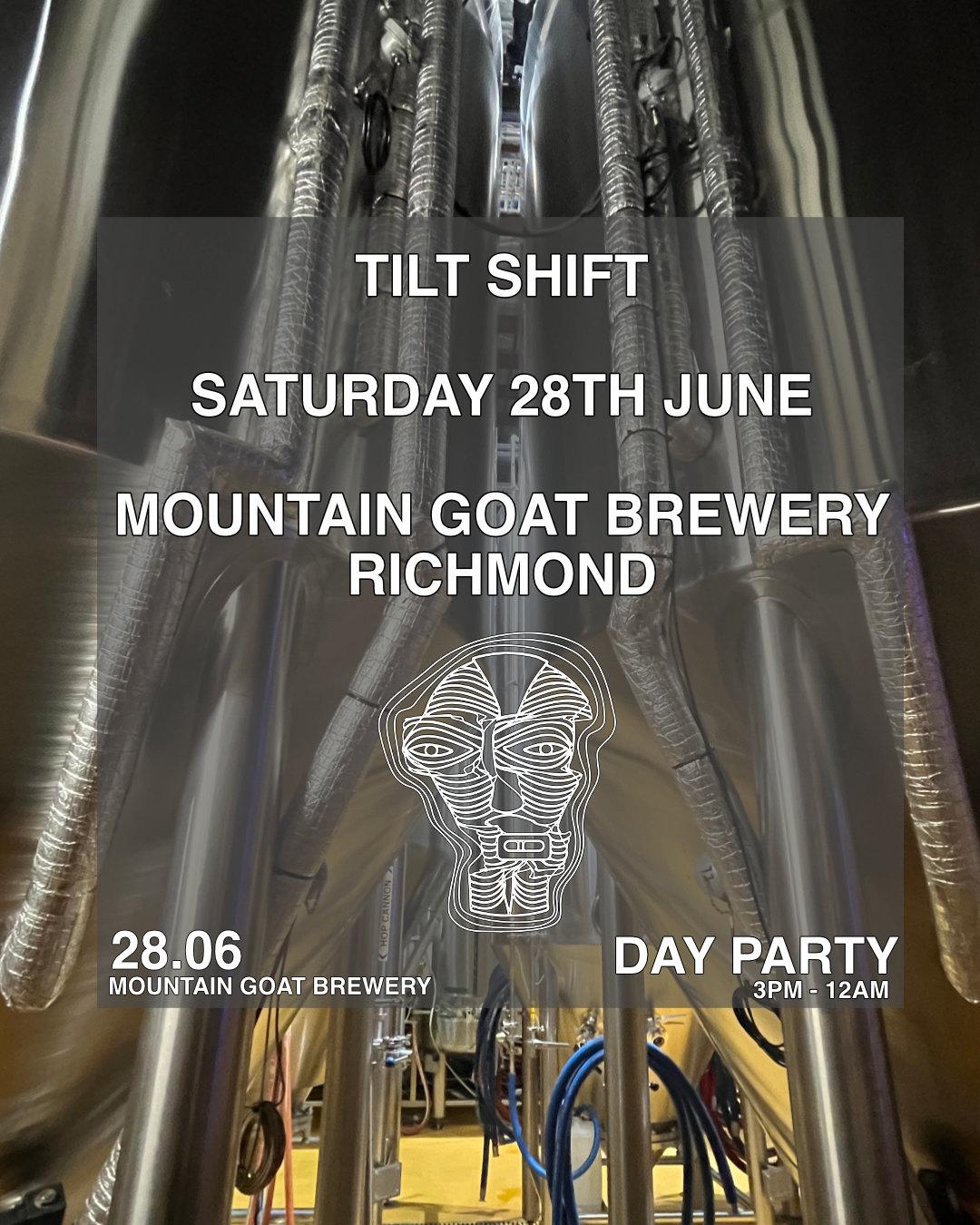 Tilt Shift: A Piss-Up In A Brewery - Day Party Fundraiser