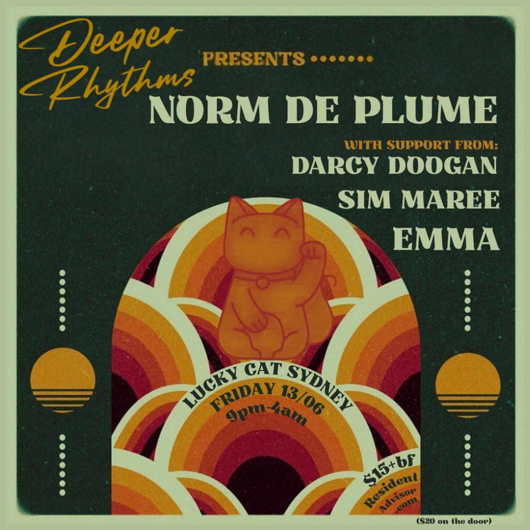 Deeper Rhythms Presents Norm De Plume