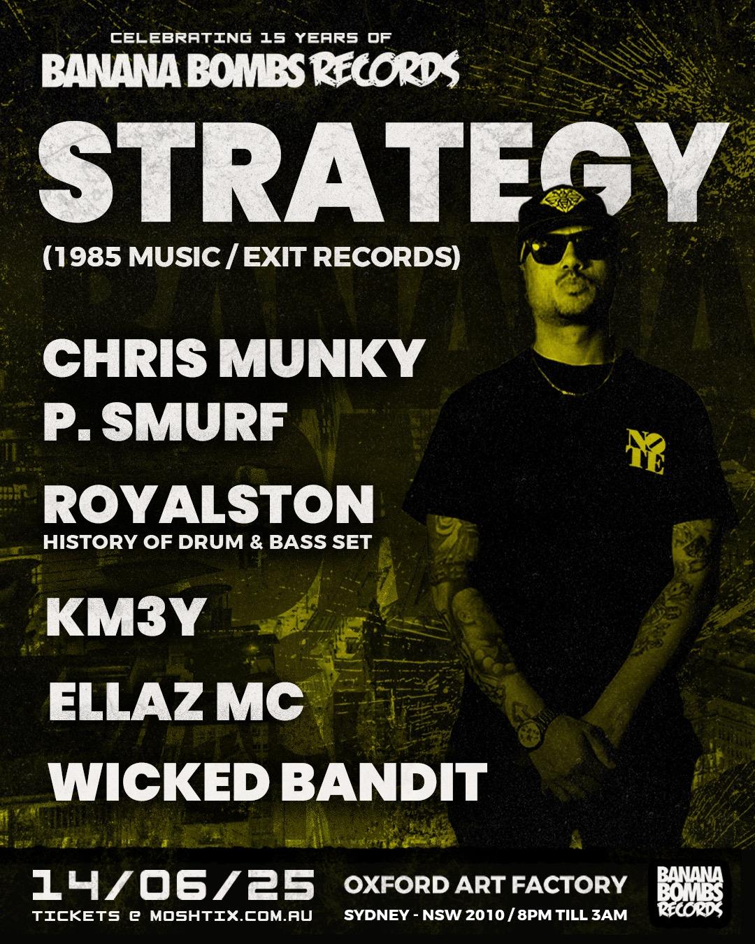 15 Years Of Banana Bombs Records Feat. Strategy (1985 Music / Exit Records)