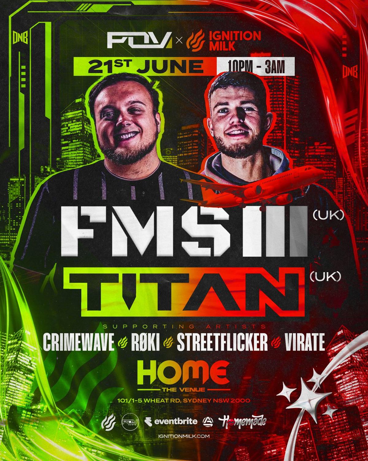 Ignition Milk X Pov Audio: Fms (Uk) & Titan (Uk)