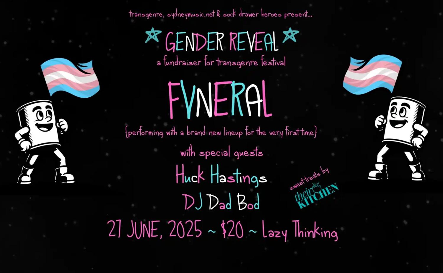 Gender Reveal: A Fundraiser For Transgenre Festival