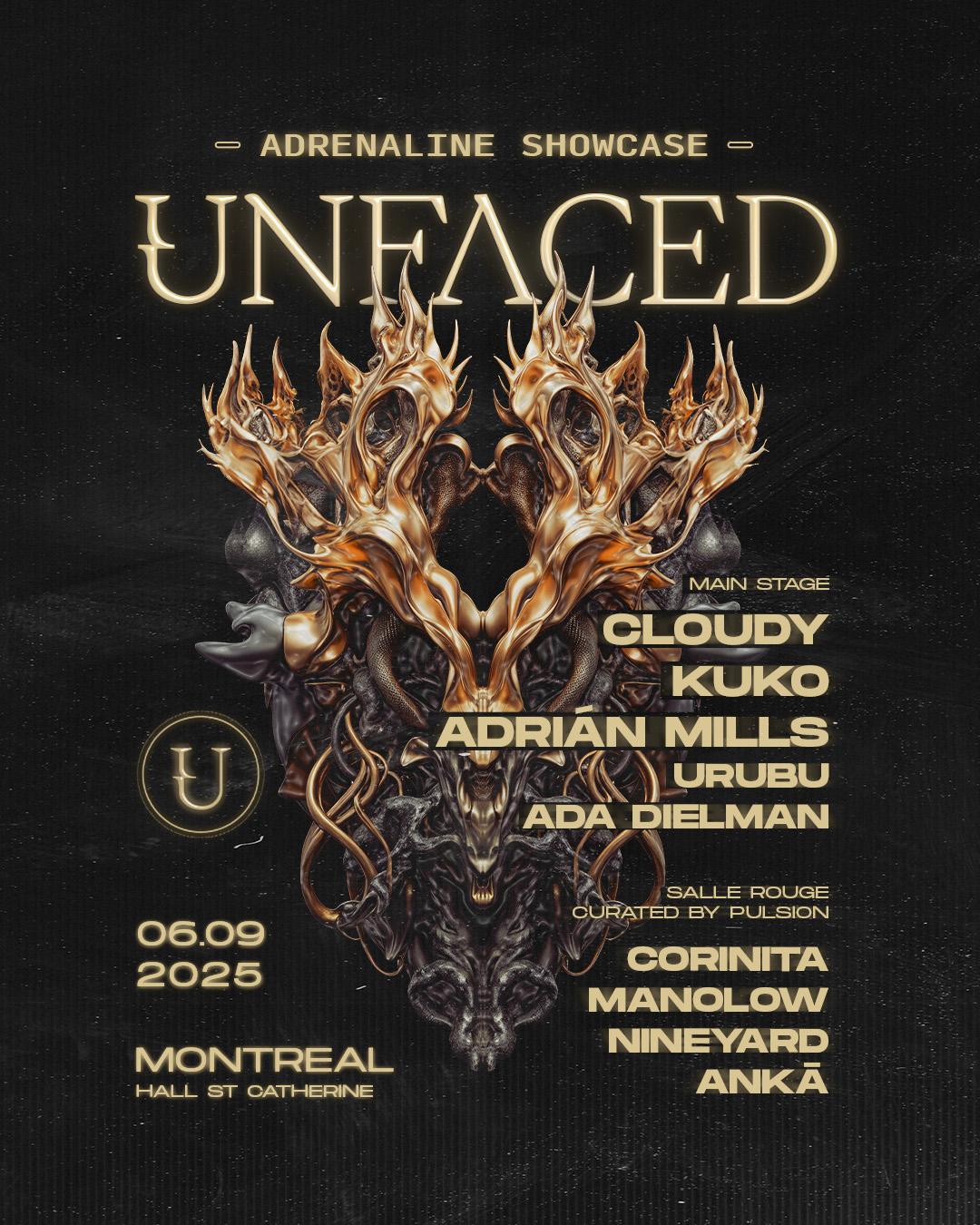 Unfaced With Cloudy, Adrian Mills, Kuko