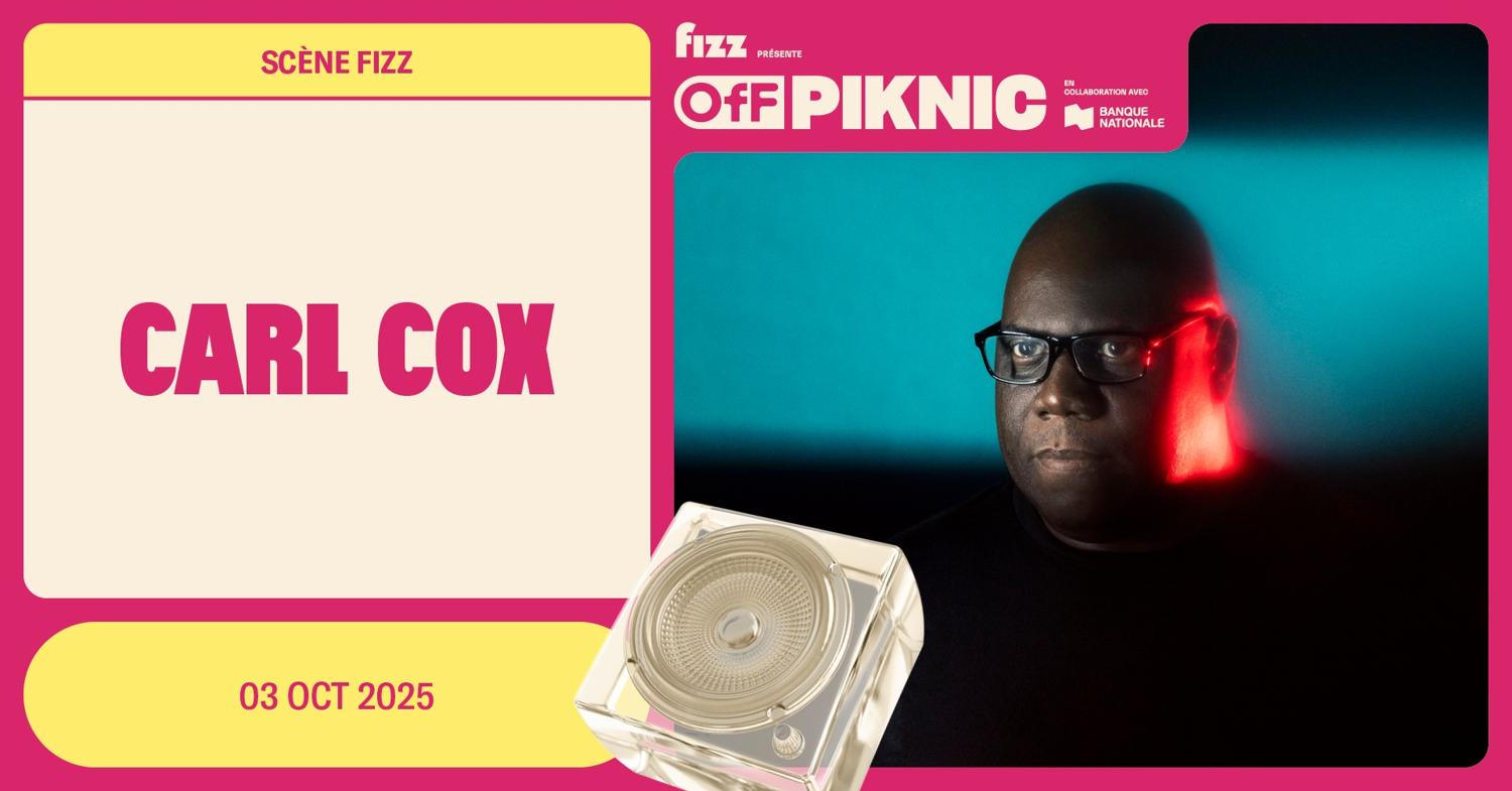 Carl Cox Au Parc Jean-Drapeau