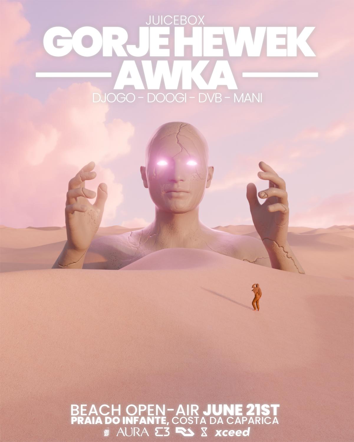 Juicebox Beach Open-Air - Gorje Hewek & Awka Caparica