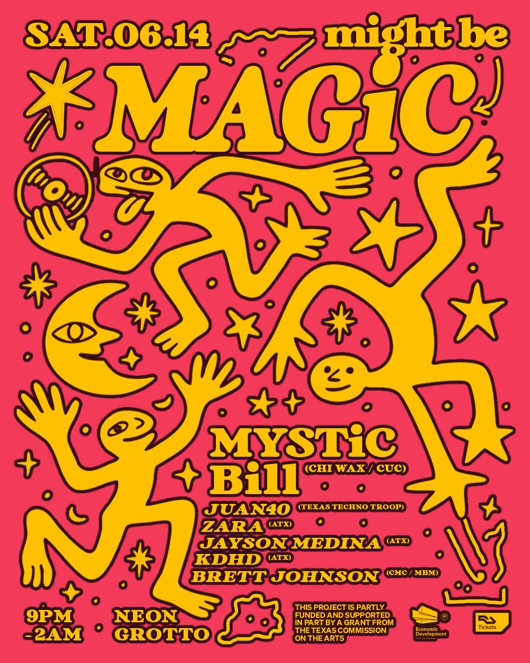 Mbm Second Saturdays: Mystic Bill , Juan40 , Zara , Jayson Medina , Kdhd , Brett Johnson