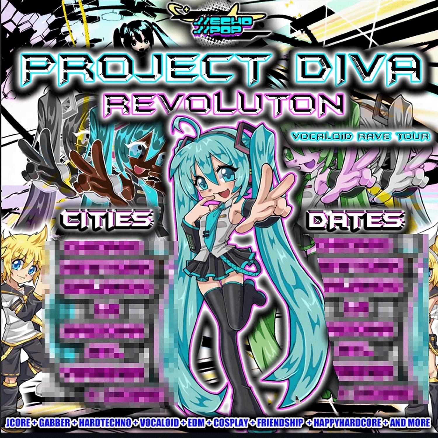 Vocaloid Rave Project Diva Revolution! (Megapulse X Echopop)