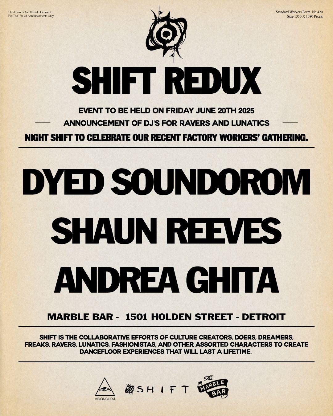 Shift Redux