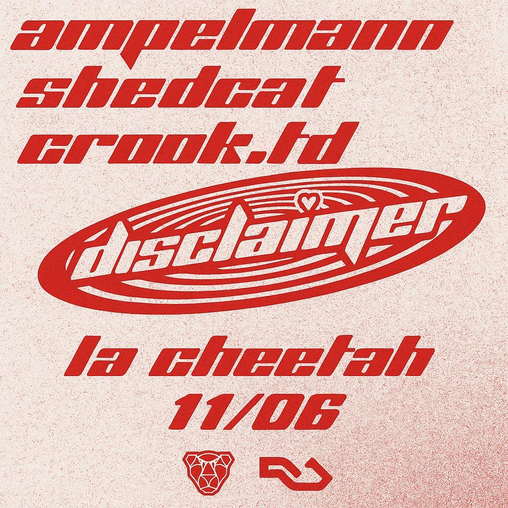Disclaimer W/ Ampelmann, Crook T.D. & Shedcat