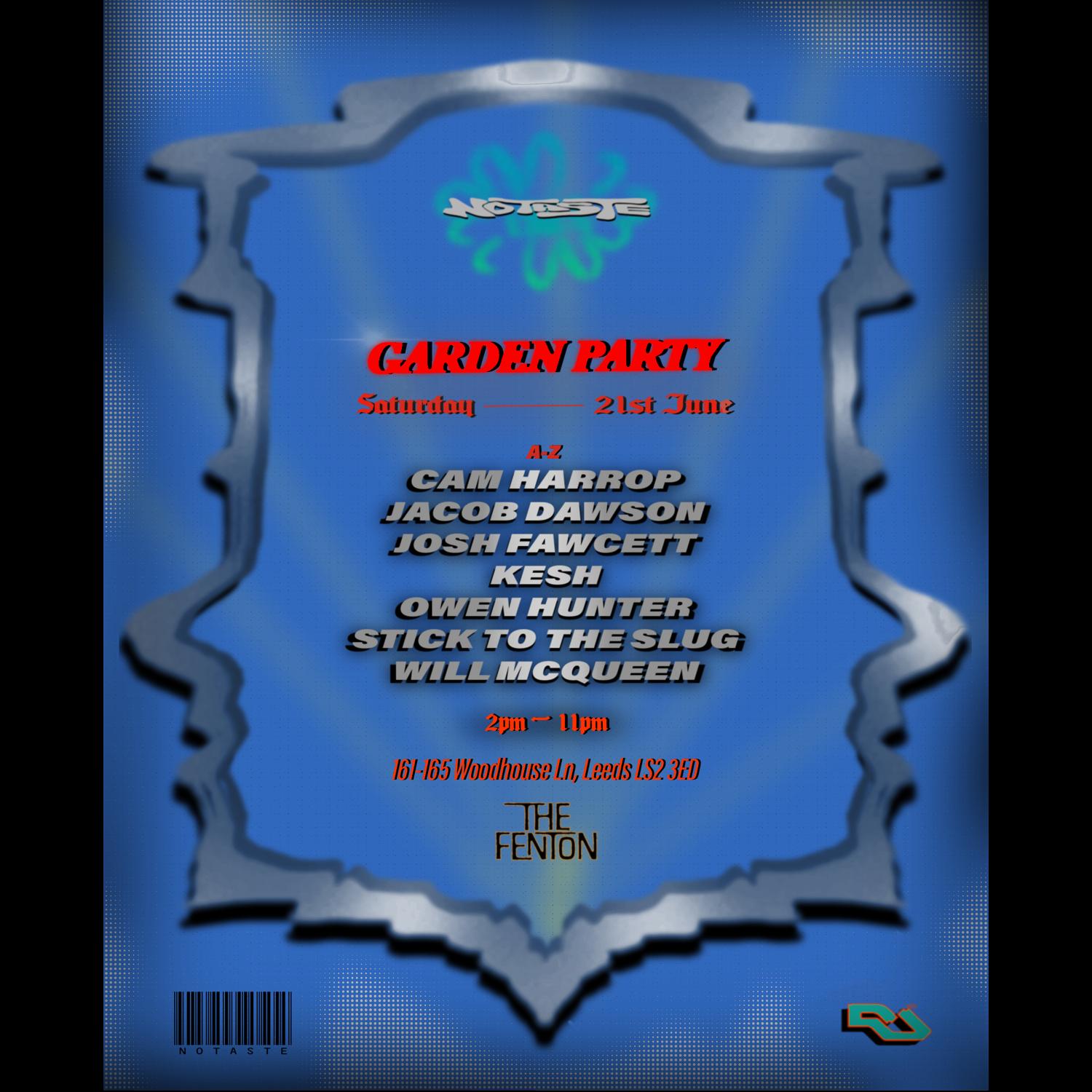 No Taste - Garden Party