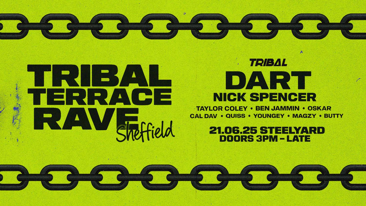 Tribal Terrace Rave W/ Dart, Nick Spencer + More
