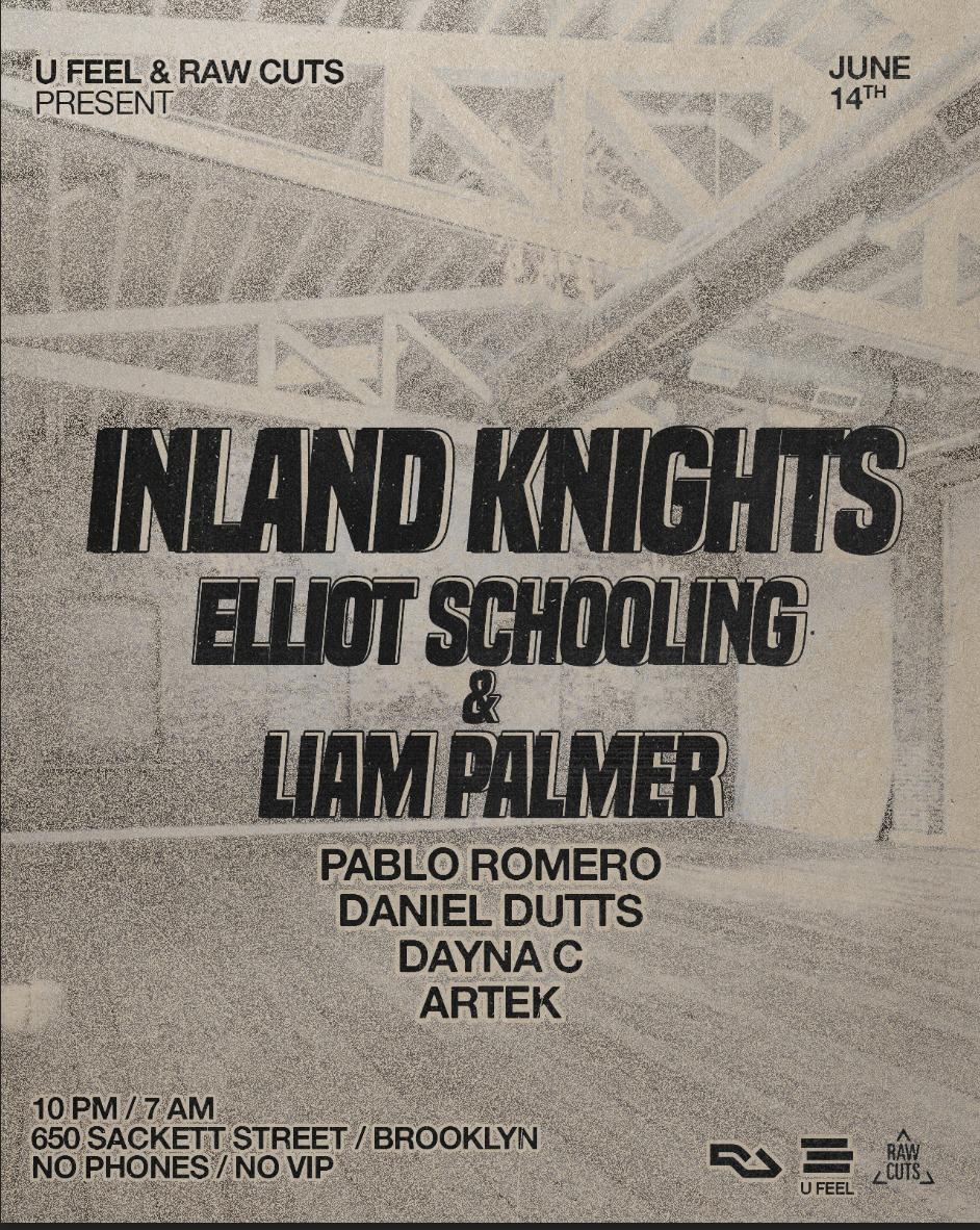 U Feel X Raw Cuts: Inland Knights And Elliot Schooling & Liam Palmer