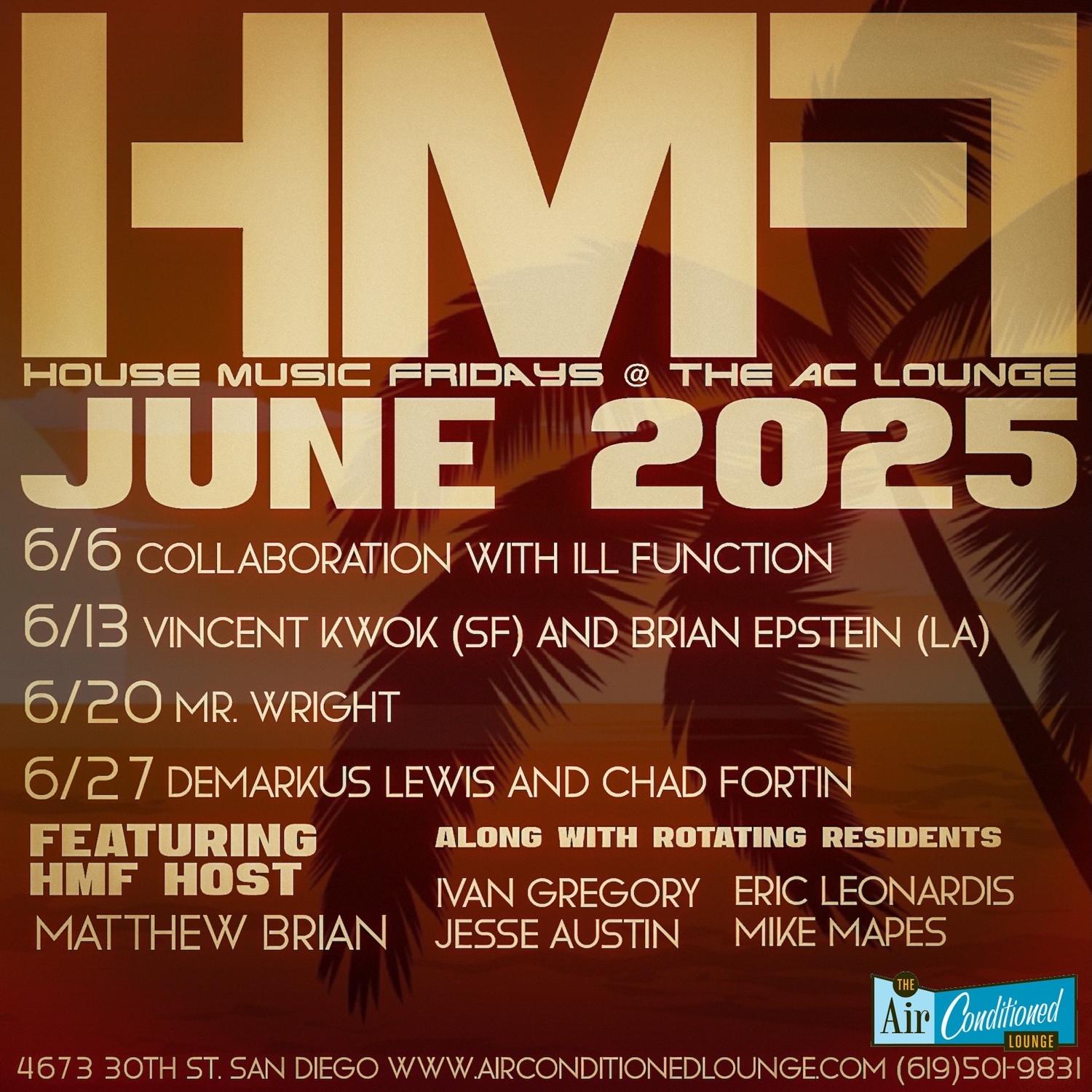 House Music Fridays: Mr. Wright, Jesse Austin, Matthew Brian And Eric Leonardis