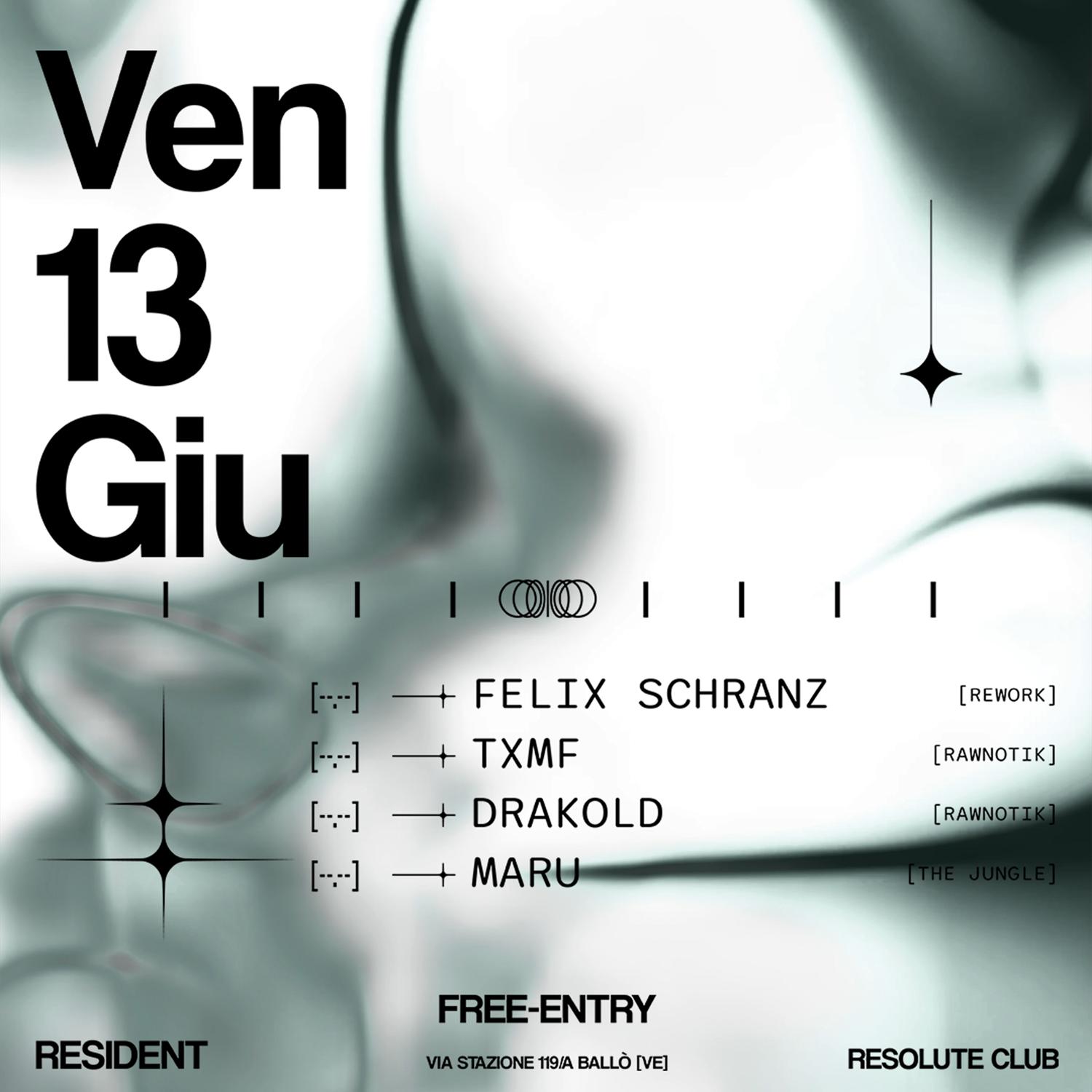 Resident - W/Felix, Txmf, Drakold, Maru