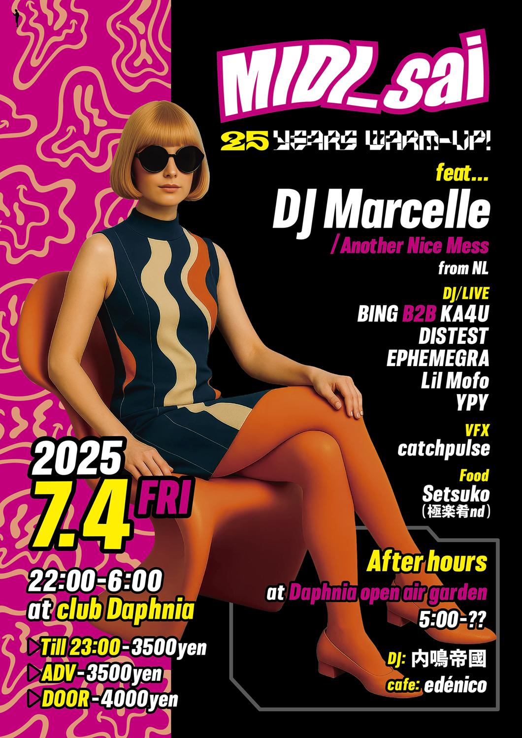 Midi_Sai 25 Years Warm-Up! Feat... Dj Marcelle