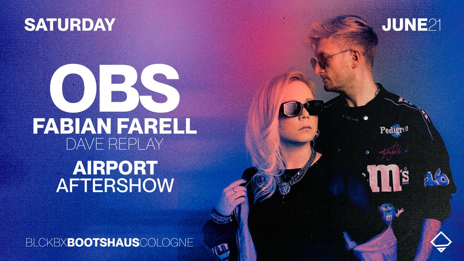 Airport Rave Aftershow-Party Mit Obs Und Fabian Farell