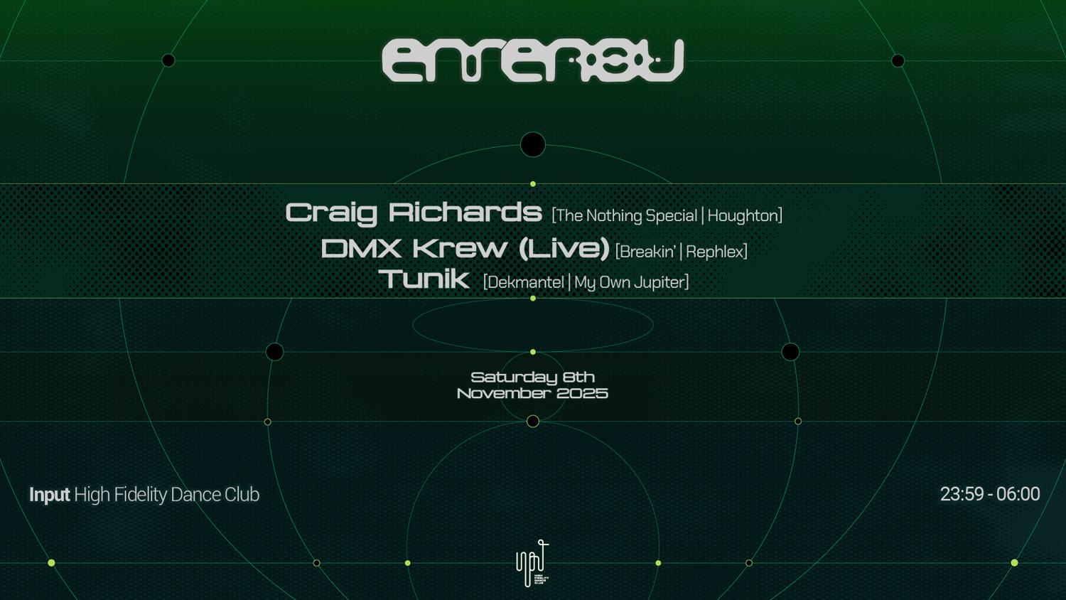 Enrenou Showcase Pres Craig Richards & Dmx Krew