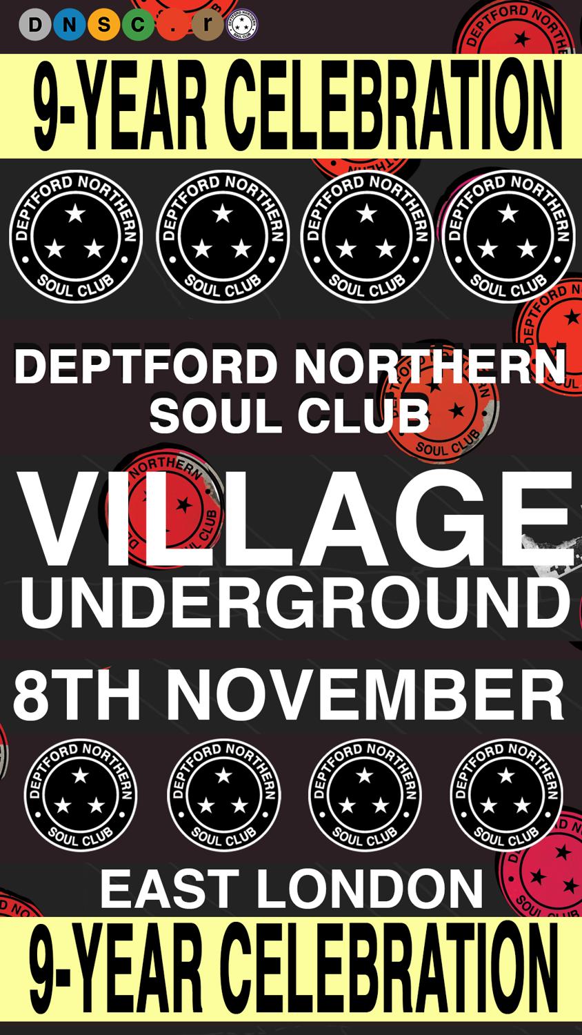 Deptford Northern Soul Club'S 9Th Birthday