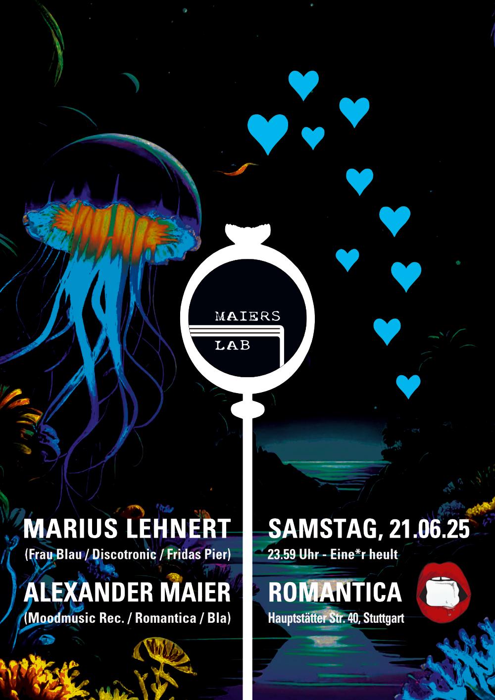 Maier'S Lab With Marius Lehnert (Frau Blau / Discotronic / Fridas Pier)