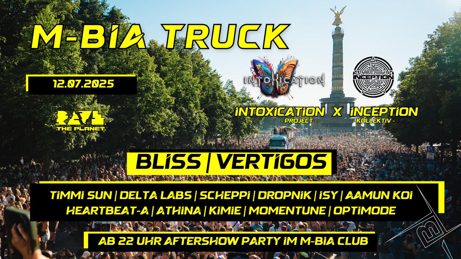 Rave The Planet M-Bia Float By Intoxication X Inception