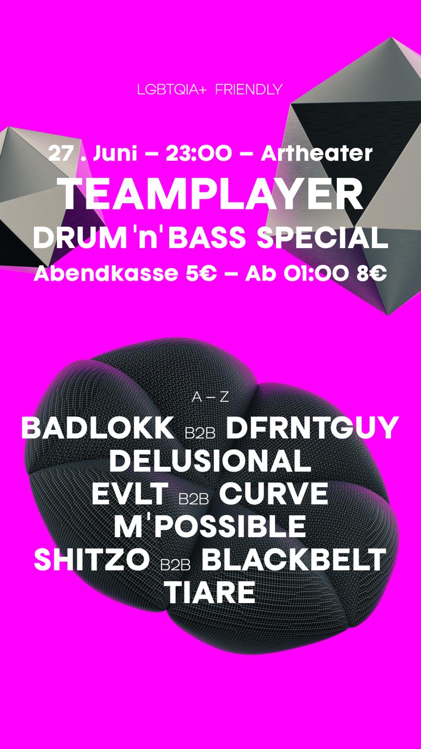 Teamplayer #6 - Drum'N'Bass Special