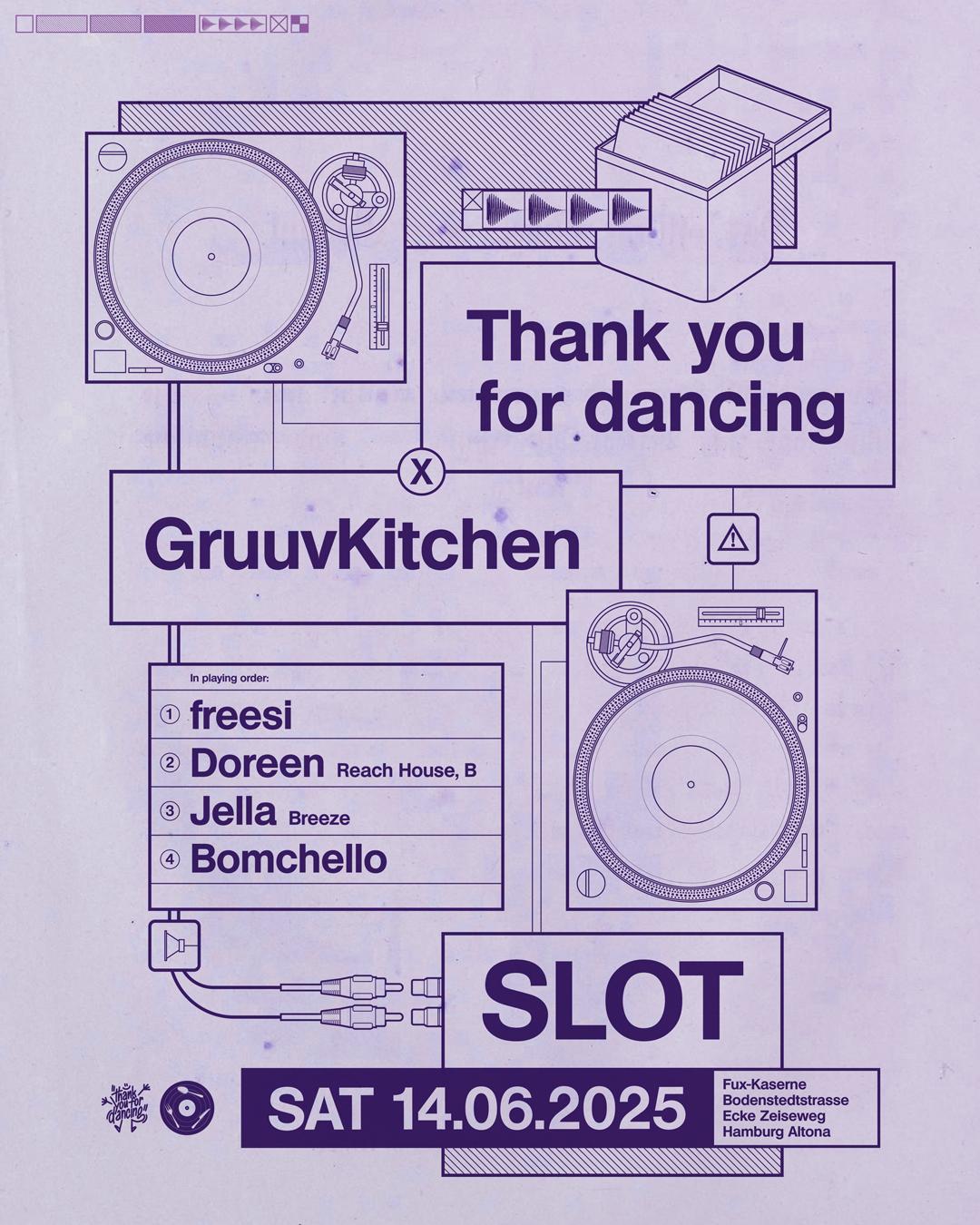 Thank You For Dancing X Gruuvkitchen