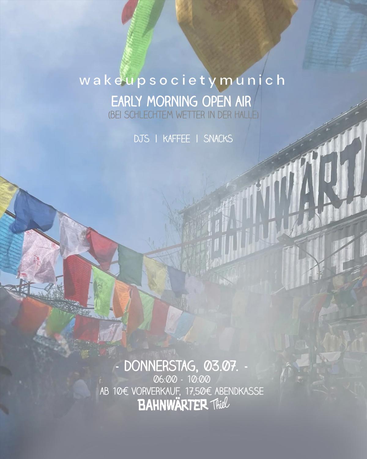 Early Morning Open Air Mit Wakeupsocietymunich