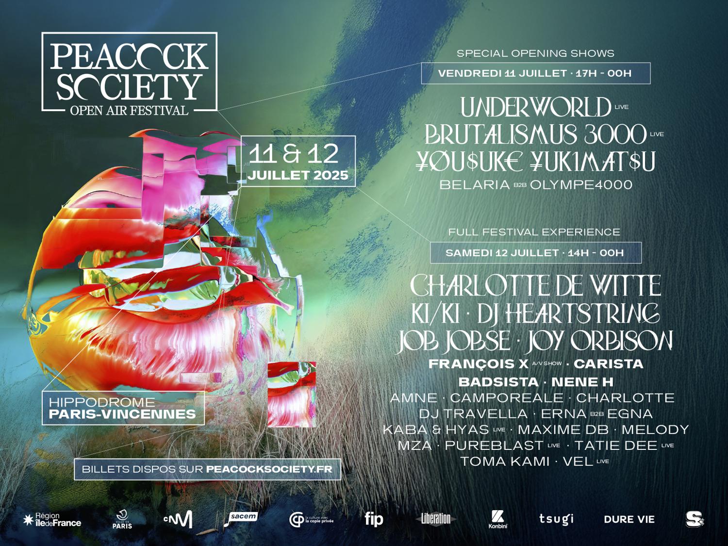 Peacock Society 2025 - Vendredi 11 Juillet