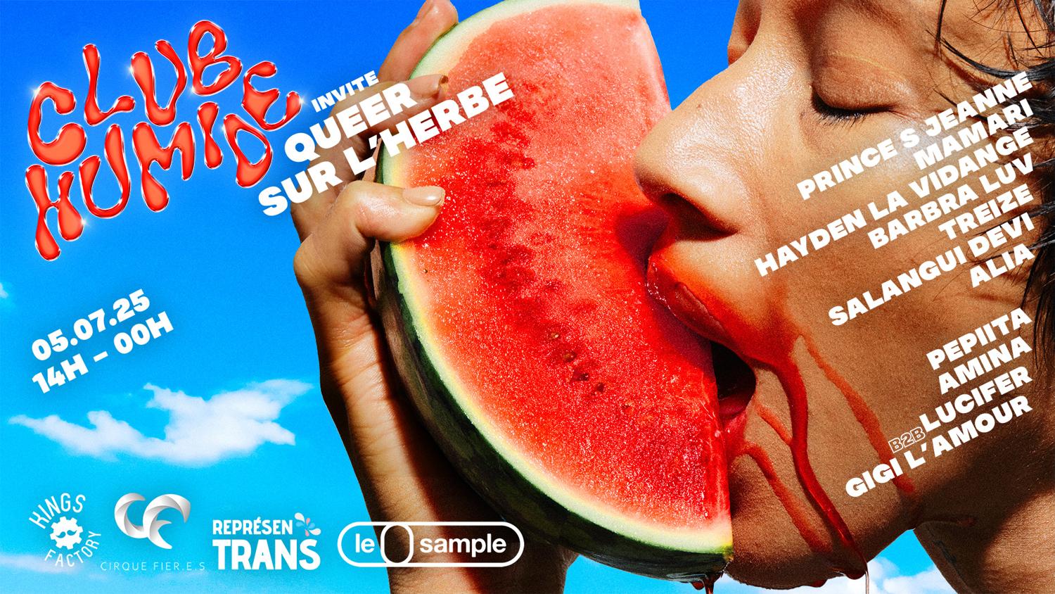 Club Humide Invite Queer Sur L'Herbe