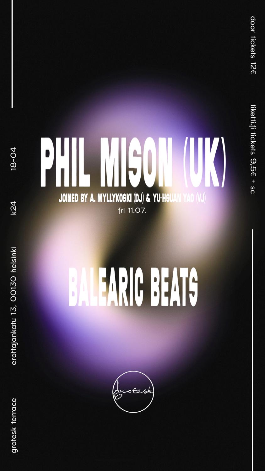 Balearic Beats: Phil Mison