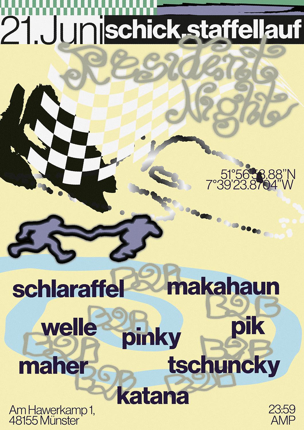 Schick.Standort Resident Night – Schick.Staffellauf