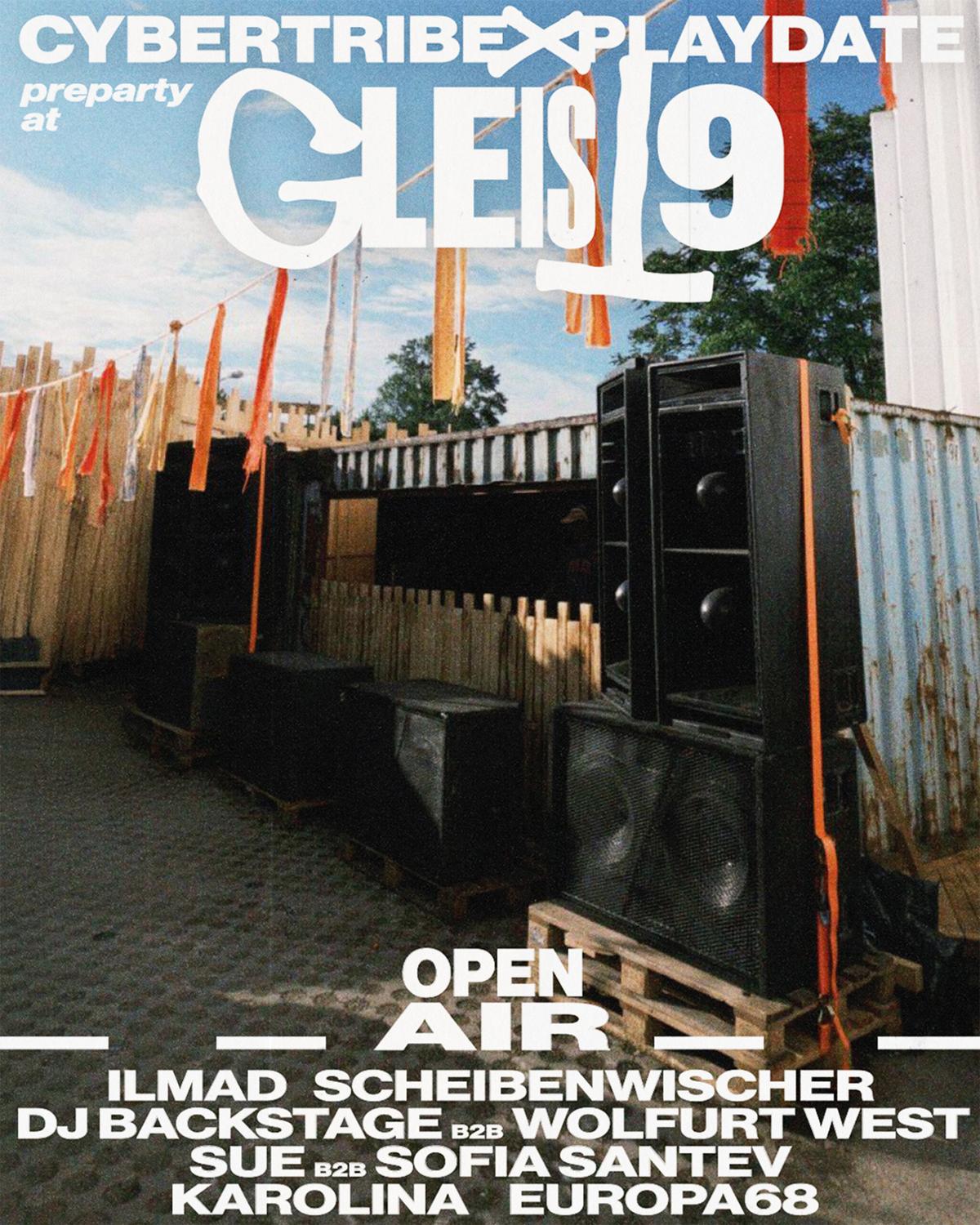 Cybertribe X Playdate Open Air Preparty