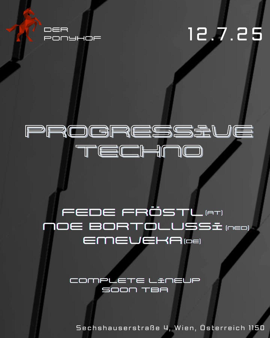Progressive + Techno At Ponyhof