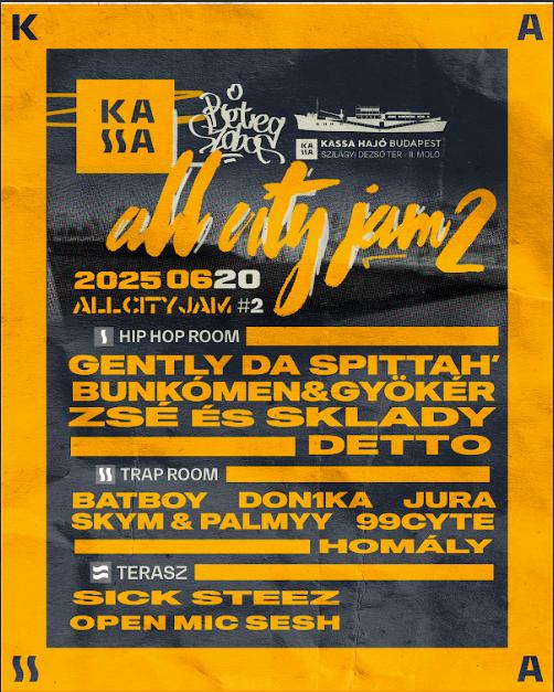 All City Jam 2 - Hiphop & Trap Live At Kassa Ship