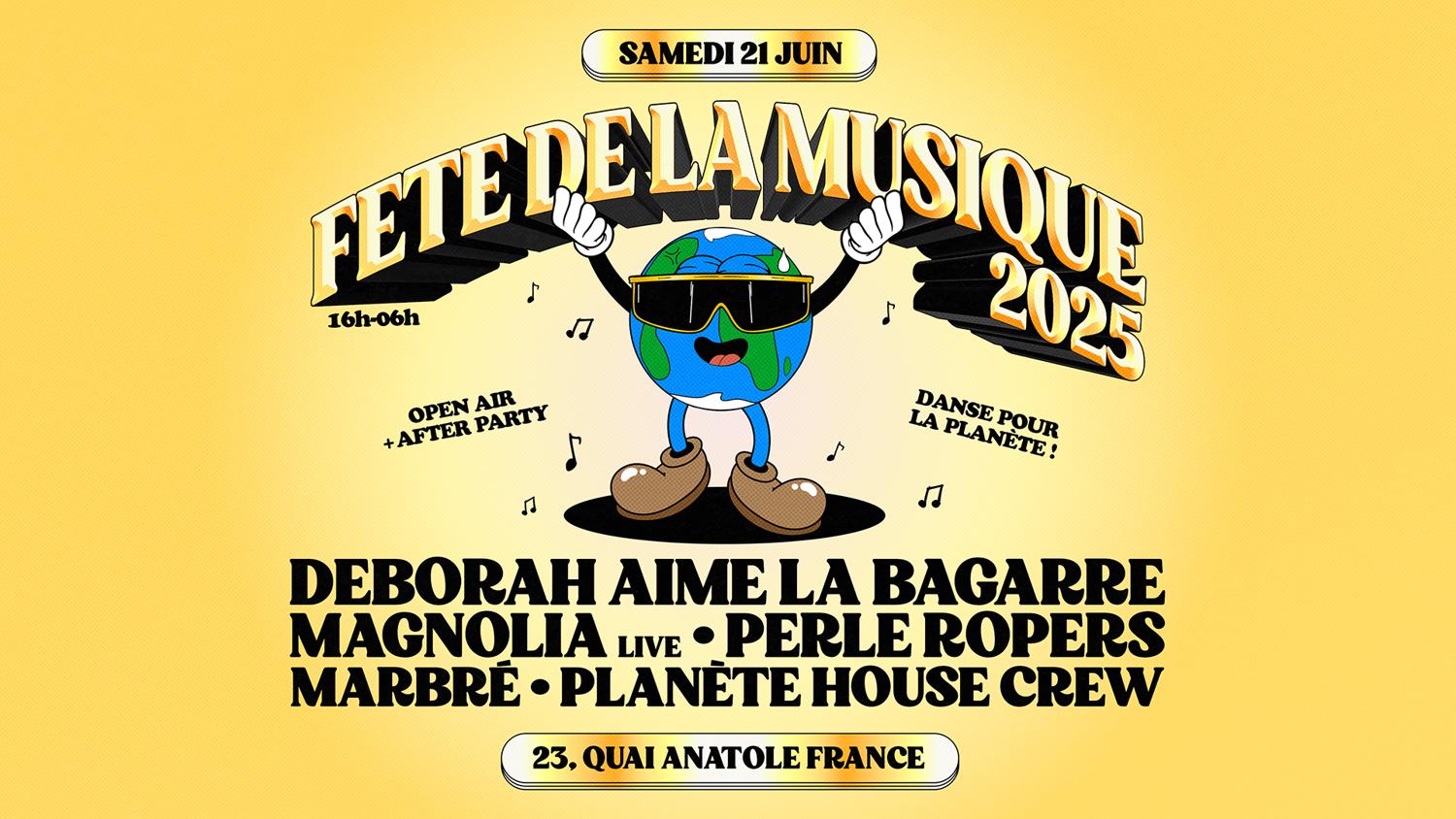 Planète House : Fête De La Musique 2025 (Open Air + After)