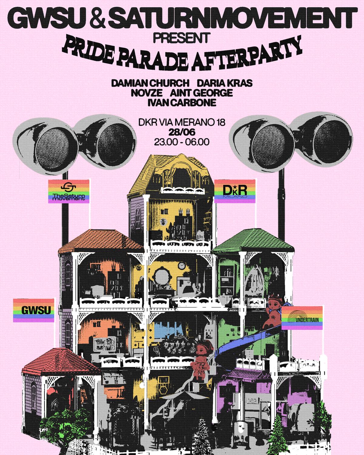 Gwsu & Saturn Present Pride Parade Afterparty