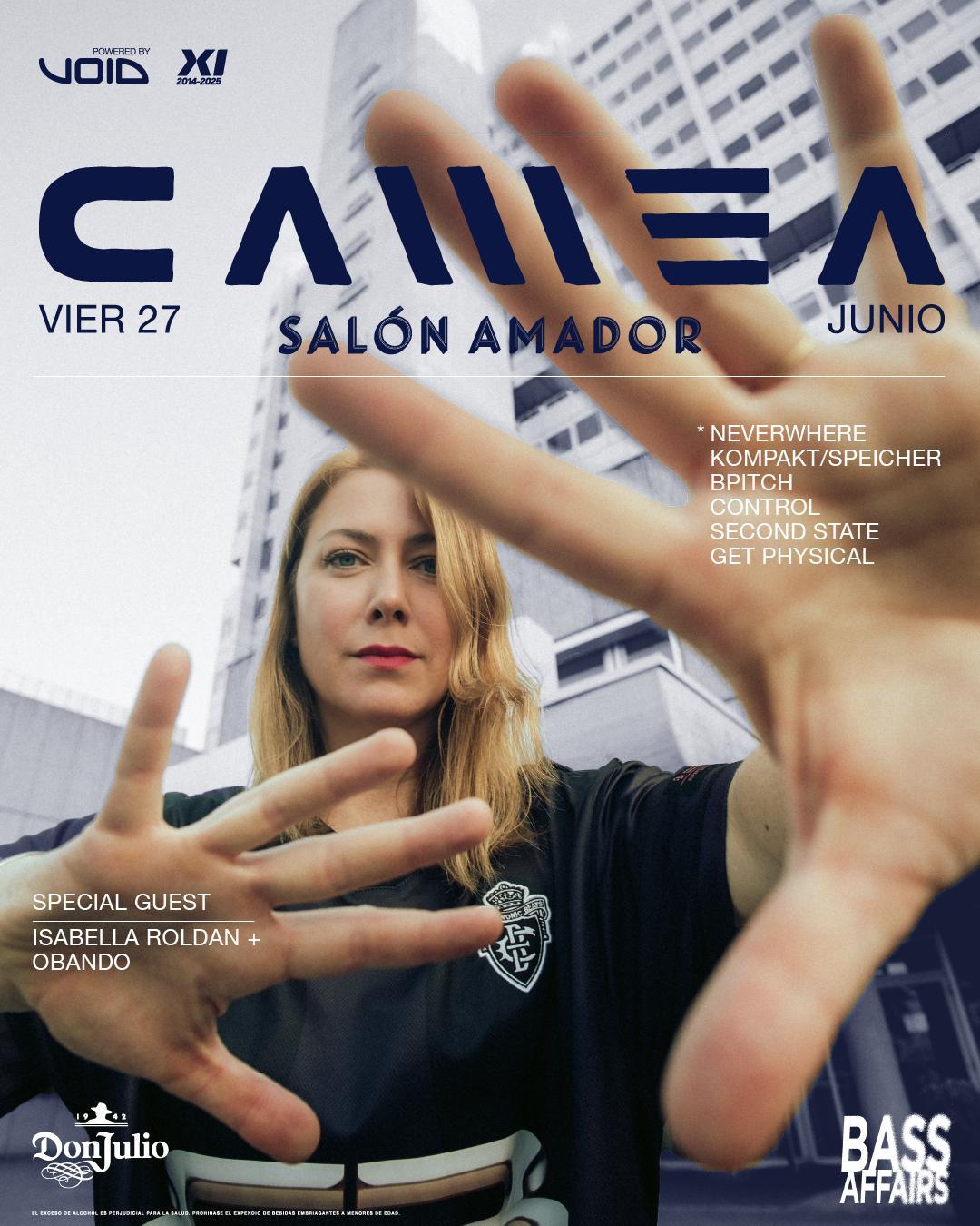Bass Affairs Presenta: Camea W Salón Amador