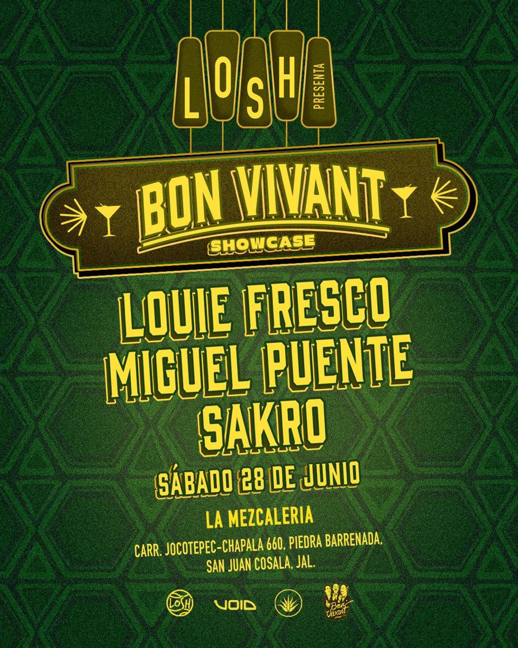 Sakro, Bon Vivant Showcase @La Mezclaeria, Ajijic
