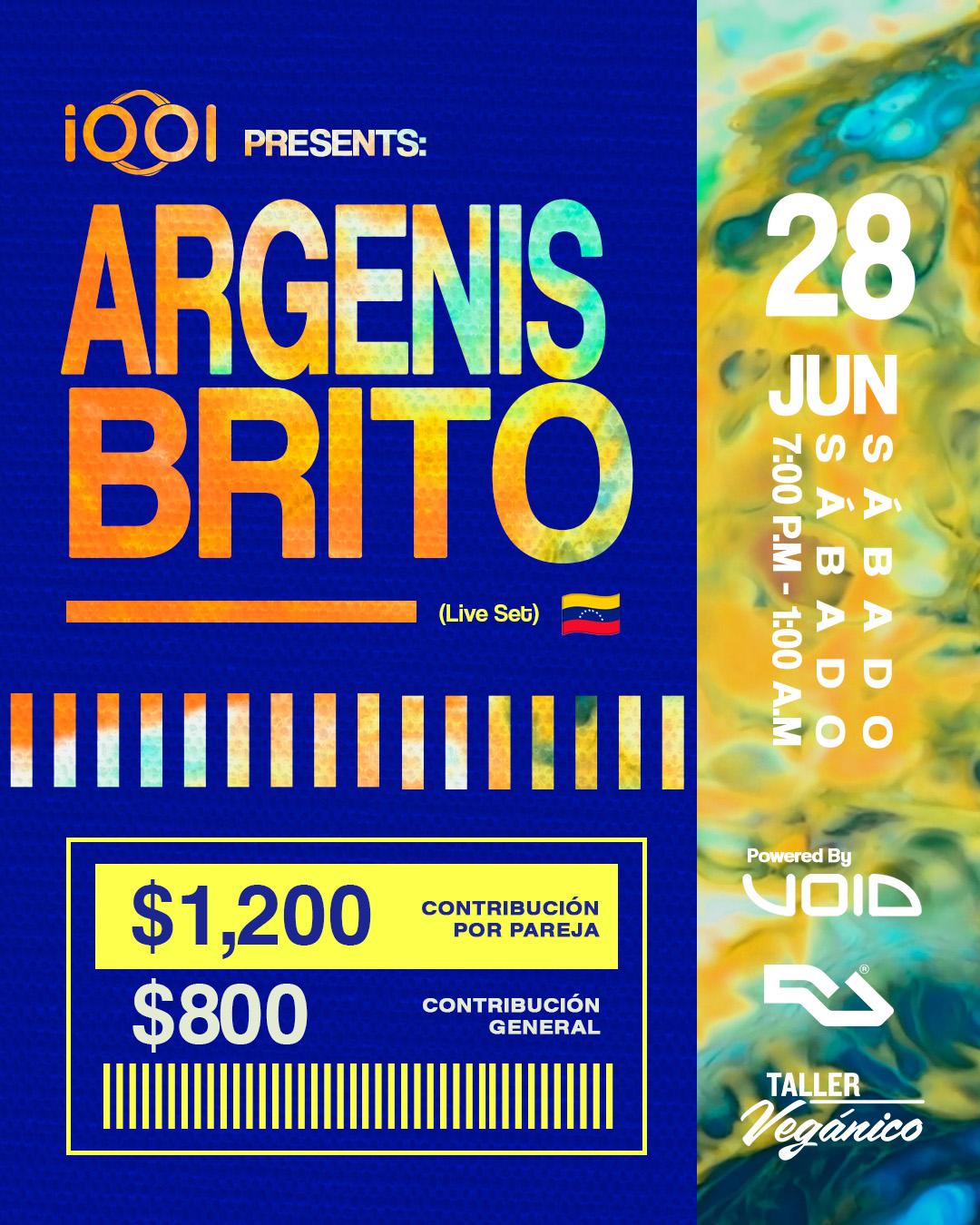 Iooi Presents: Argenis Brito