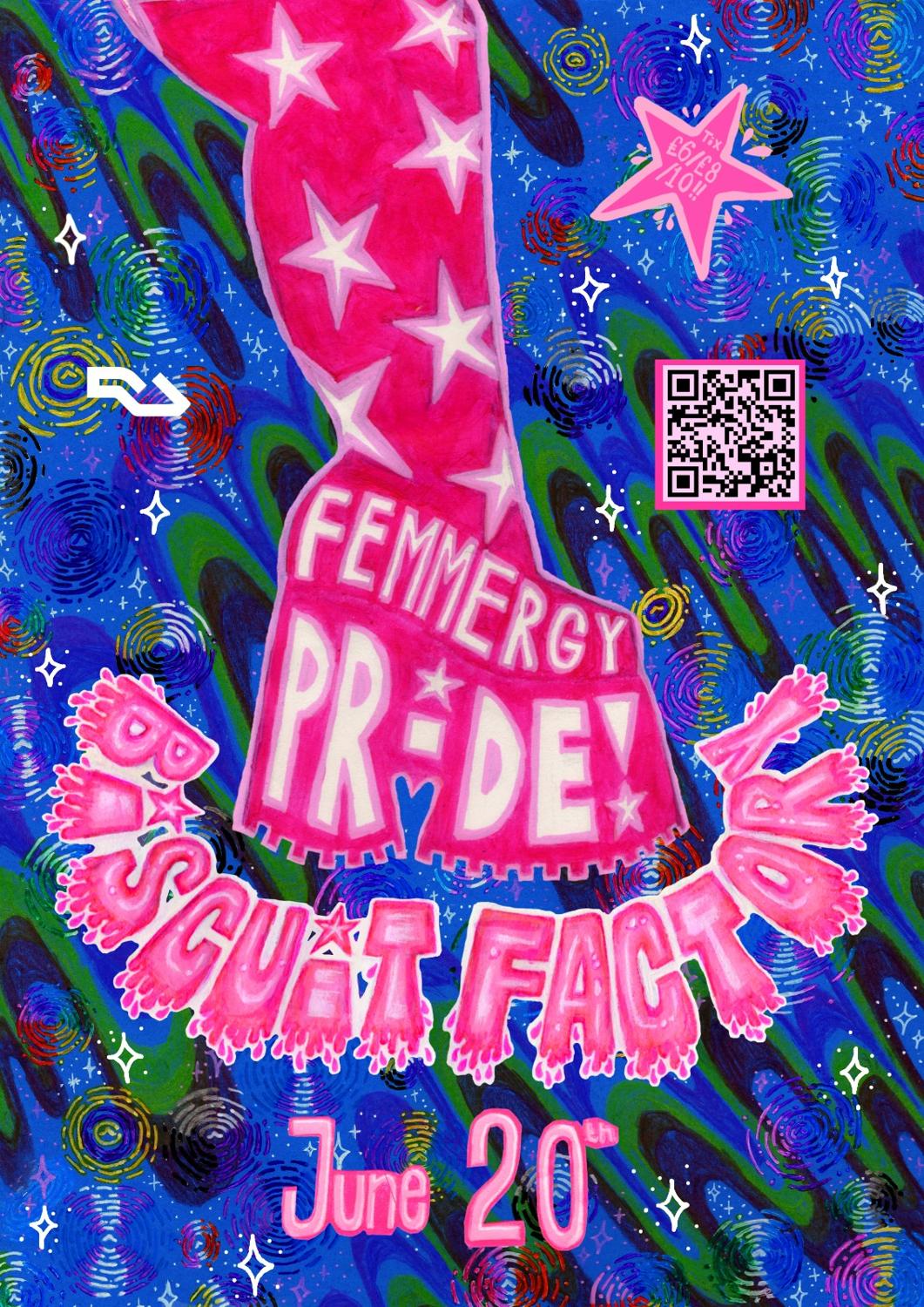 Femmergy Pride At Biscuit Factory