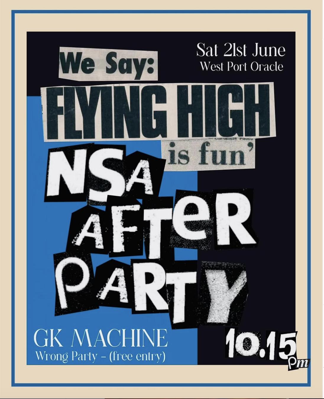 Nsa Afterparty With Gk Machine