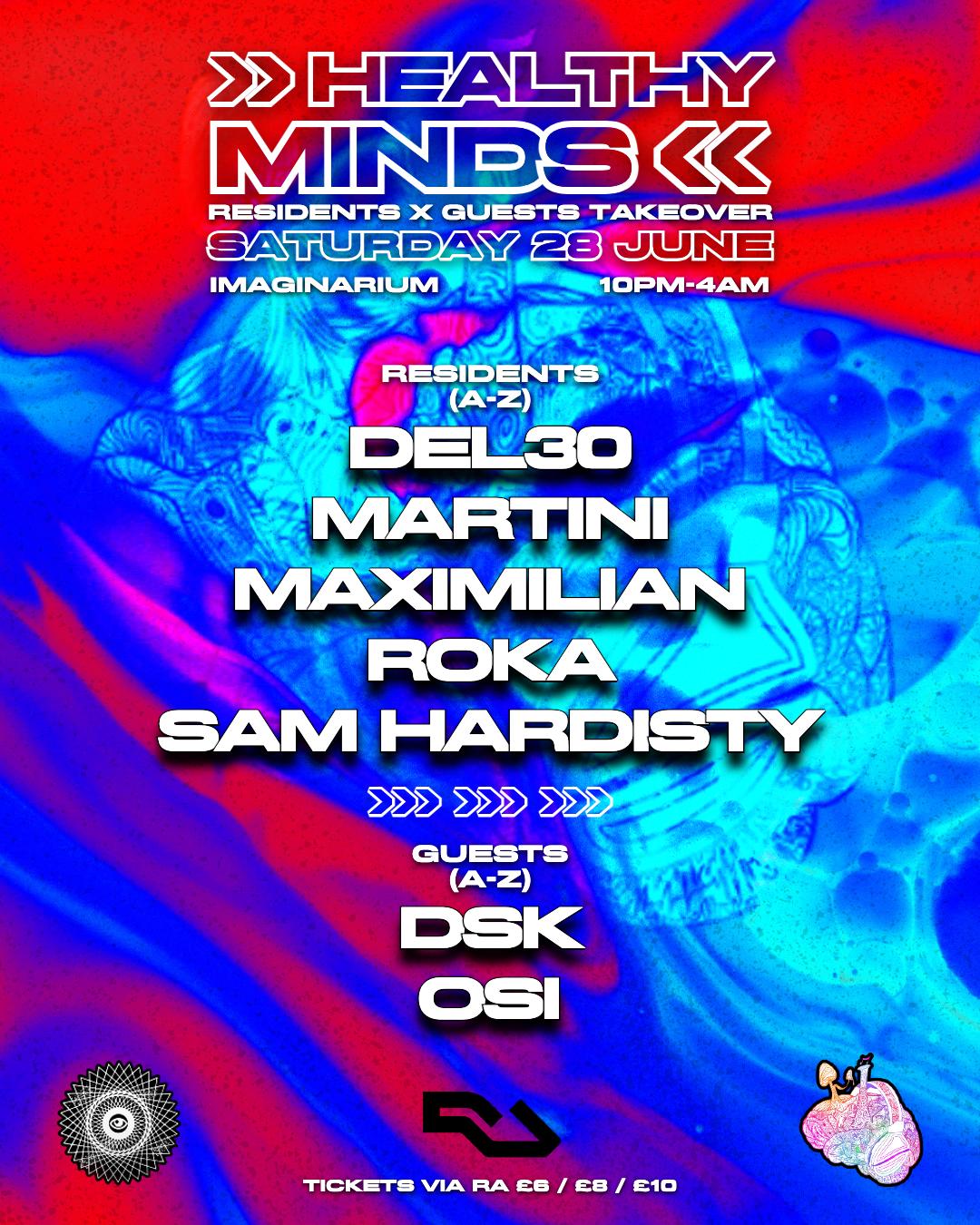 Healthy Minds Residents X Guests