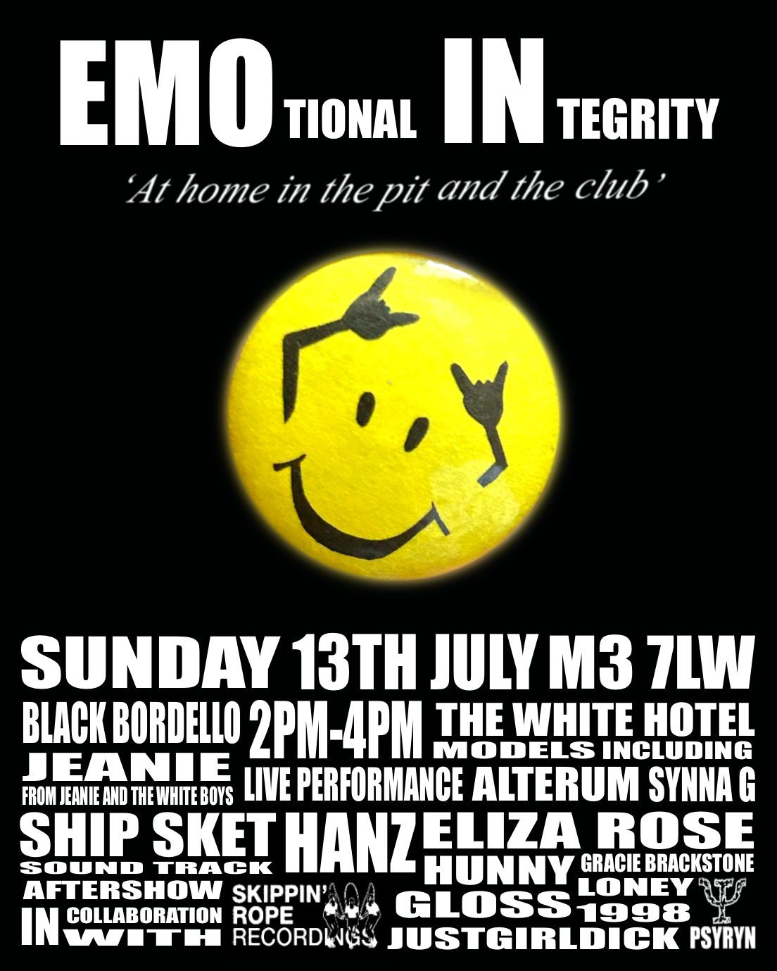 'Emotional Integrity, At Home In The Pit And The Club'