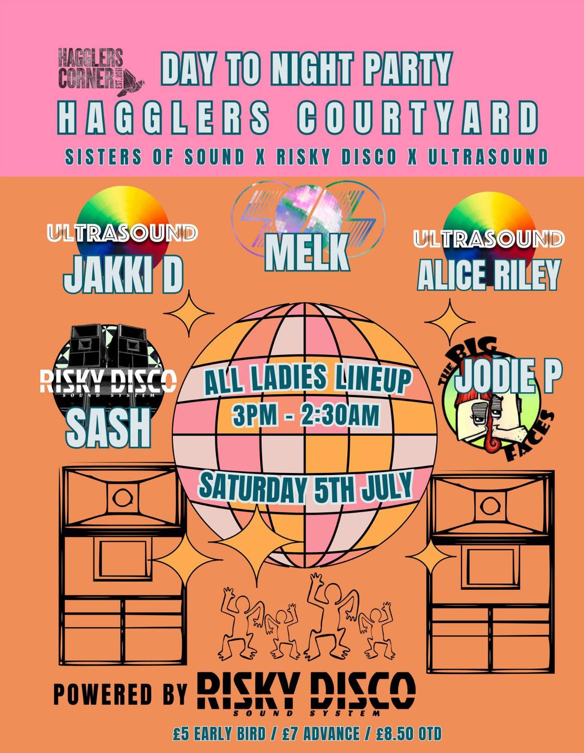 Sos X Risky Disco X Ultrasound: Day To Night Party