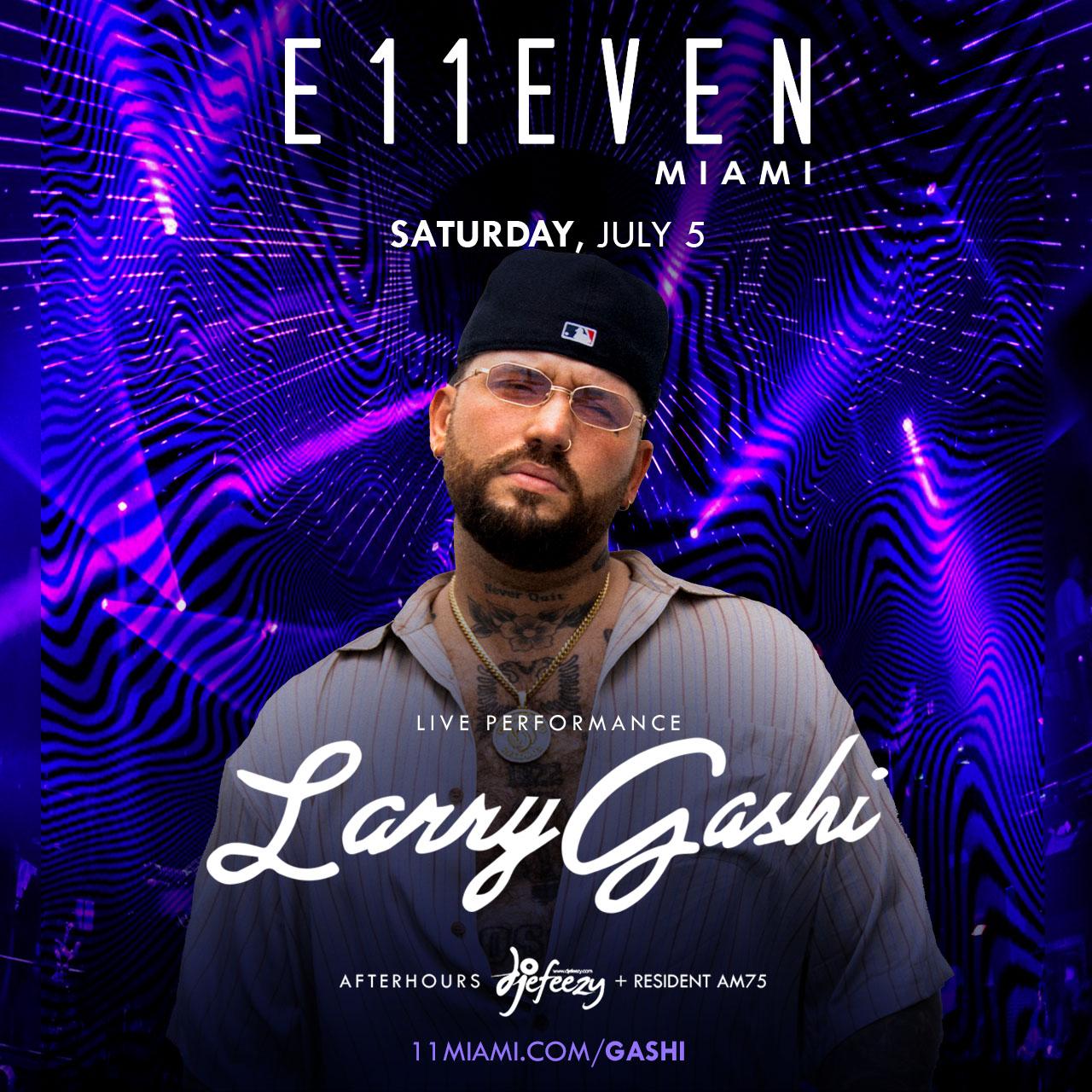 Larry Gashi Live