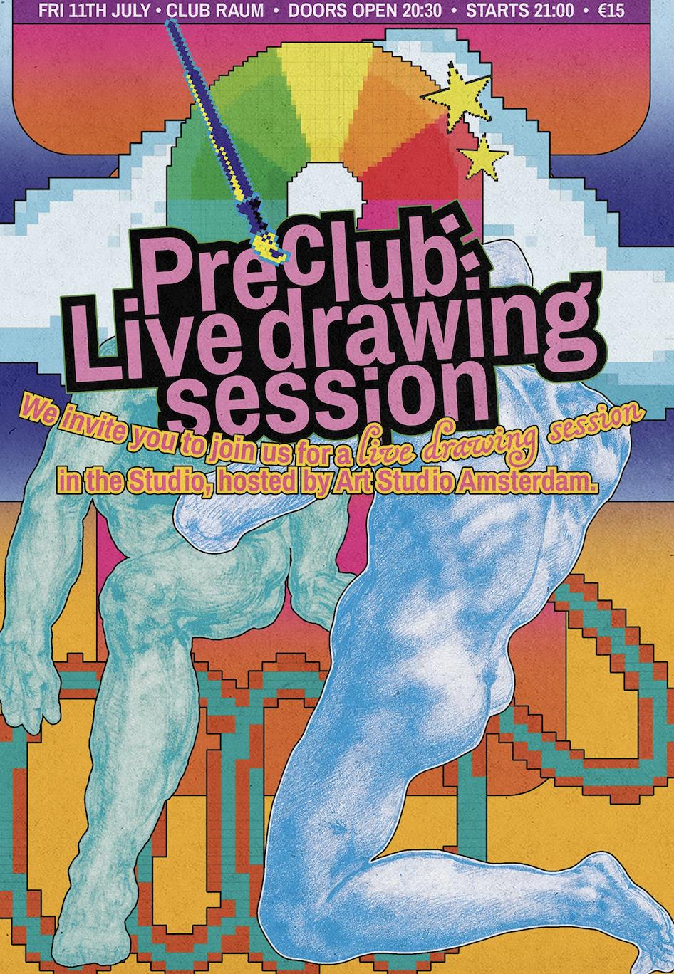 Pre-Club Live Drawing Session